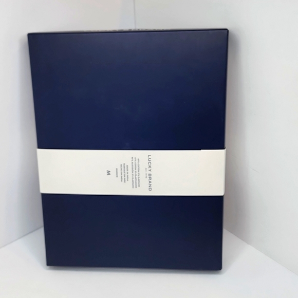 LUCKY BRAND LONG SLEEVES PLAD SHIRT, SIZE MEDIUM, RED BLACK & WHITE - Picture 3 of 7